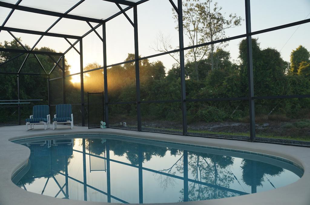 Villa Met Prive Zwembad Nabij Orlando Optional Heated Pool Dundee Ruang foto